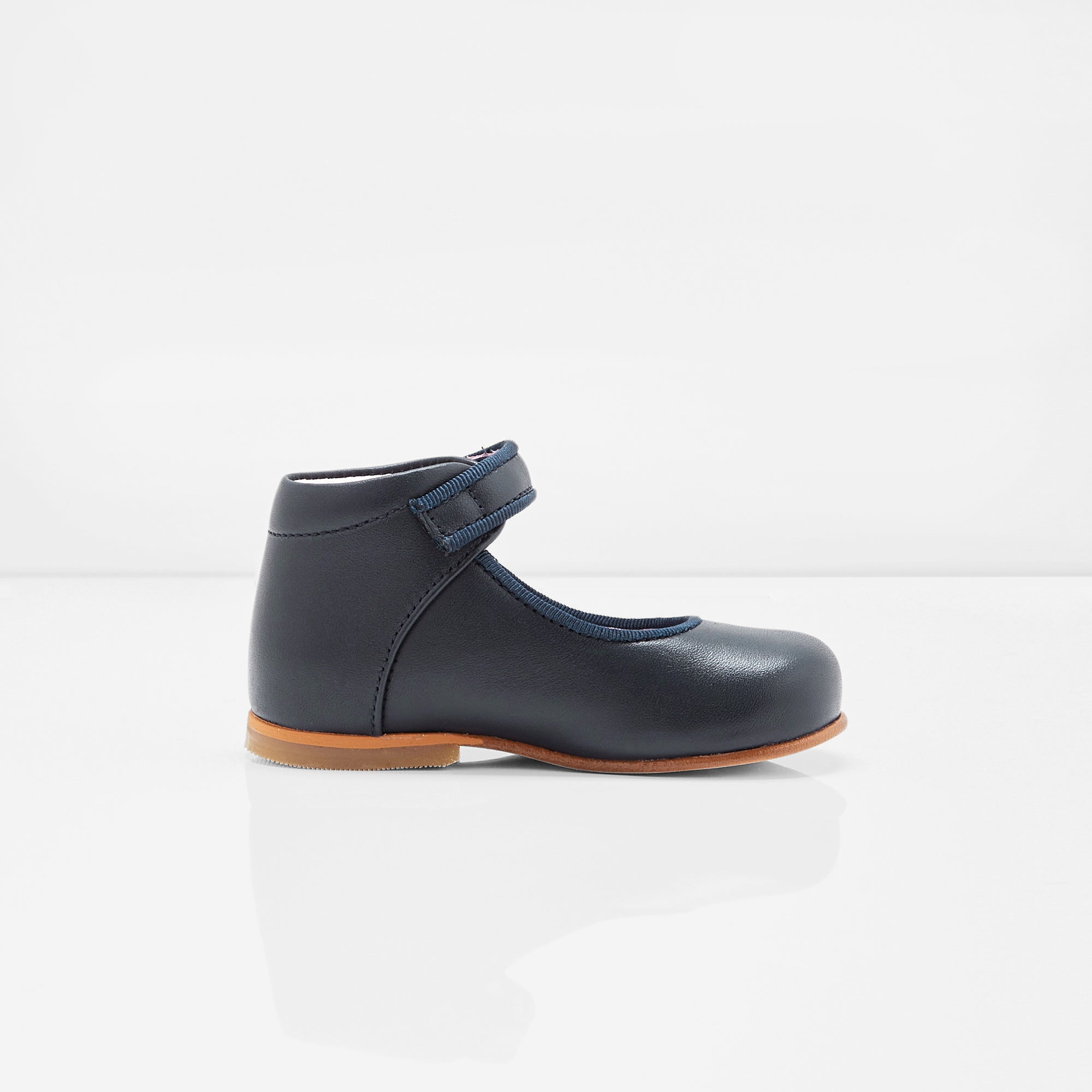 0 QTY / MARINE JACADI CHAUSSURES CUIR BANELLE