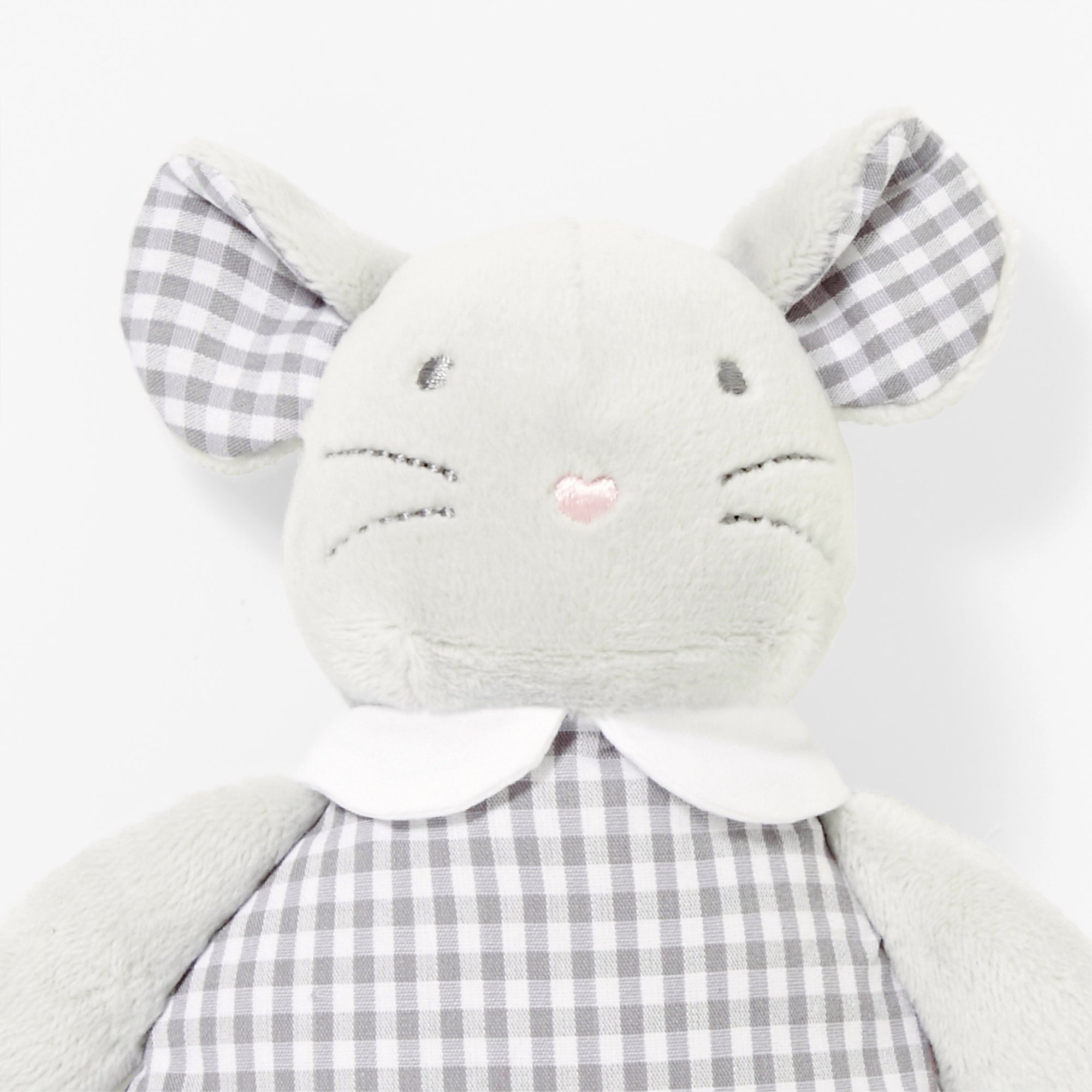 0 QTY / BLANC/GRIS PUERICULTURE JOUETS POUPEE SOURIS CHALET