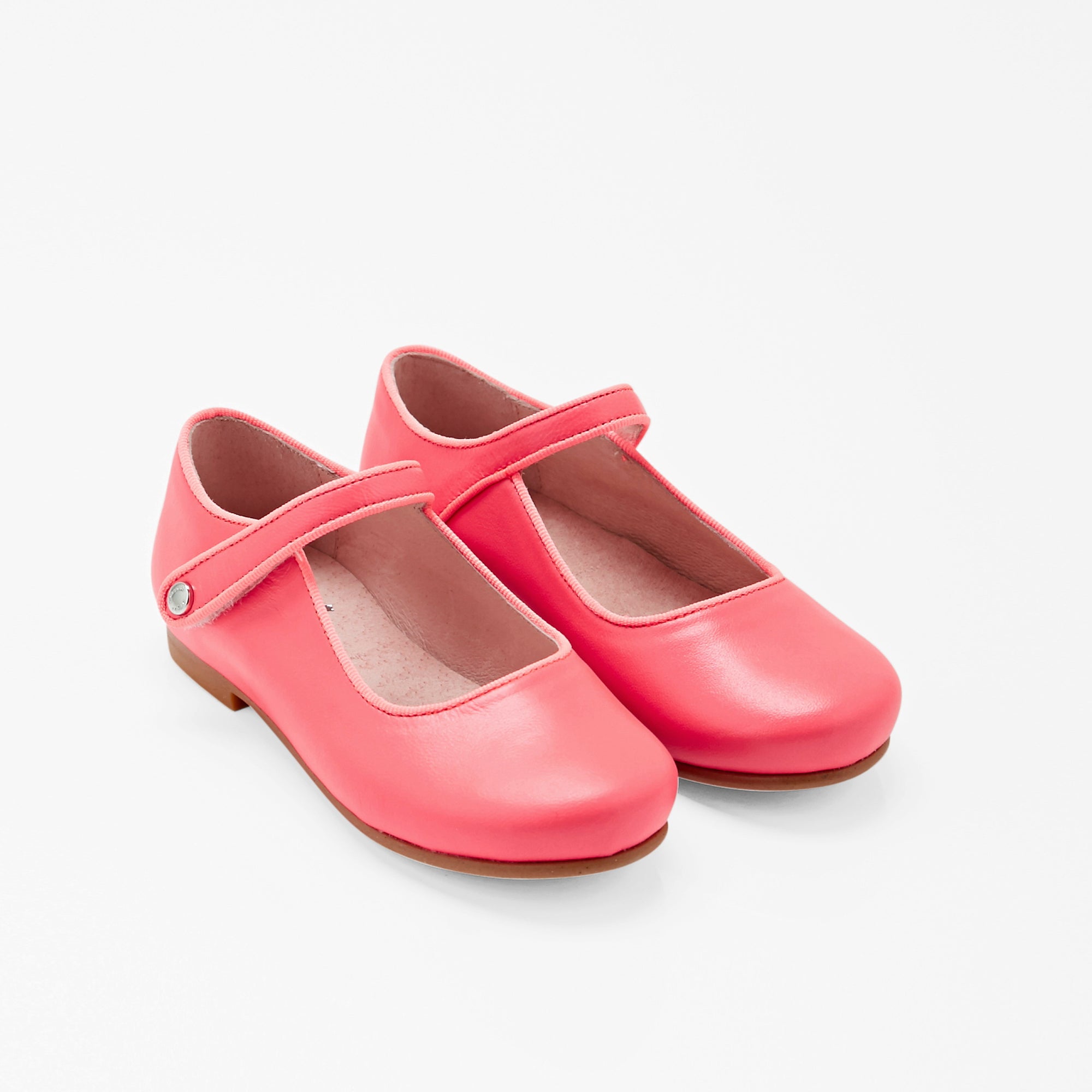 1 QTY / ROSE JACADI CHAUSSURES CUIR DANELLE CUIR
