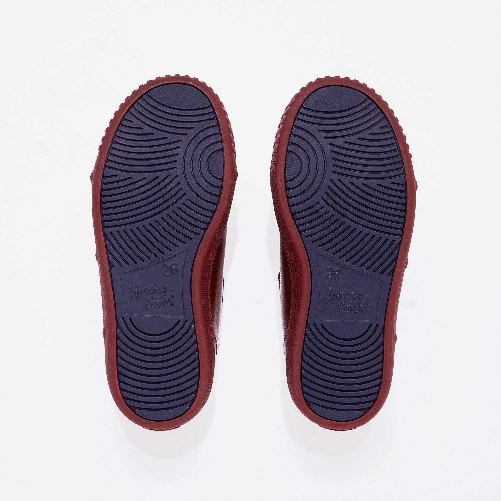 5 QTY / BORDEAUX CHAUSSURES CUIR LOOK