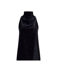 Mila sleeveless blouse - Black