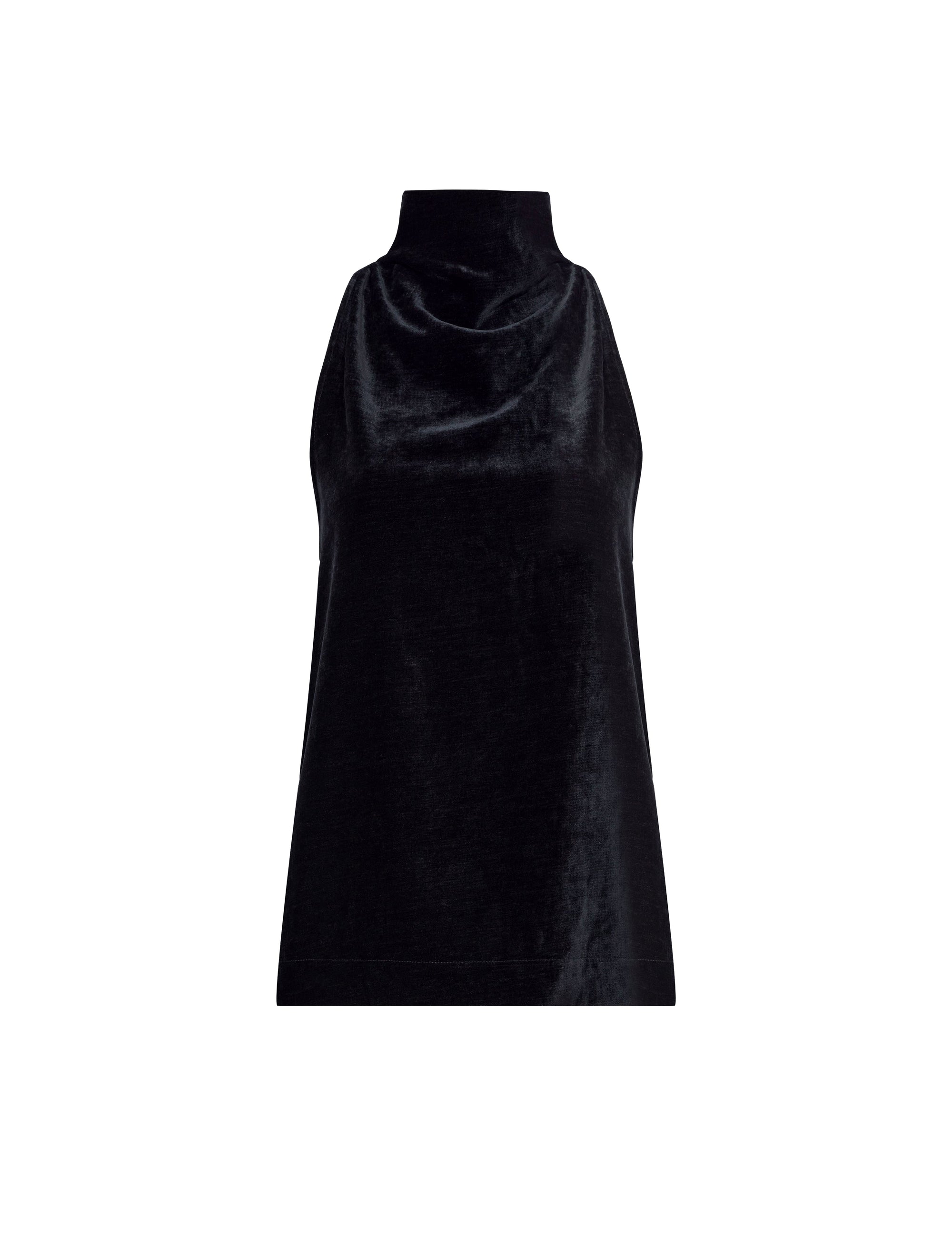 Mila sleeveless blouse - Black