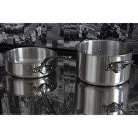 M'URBAN3 24cm stainless steel casserole with lid