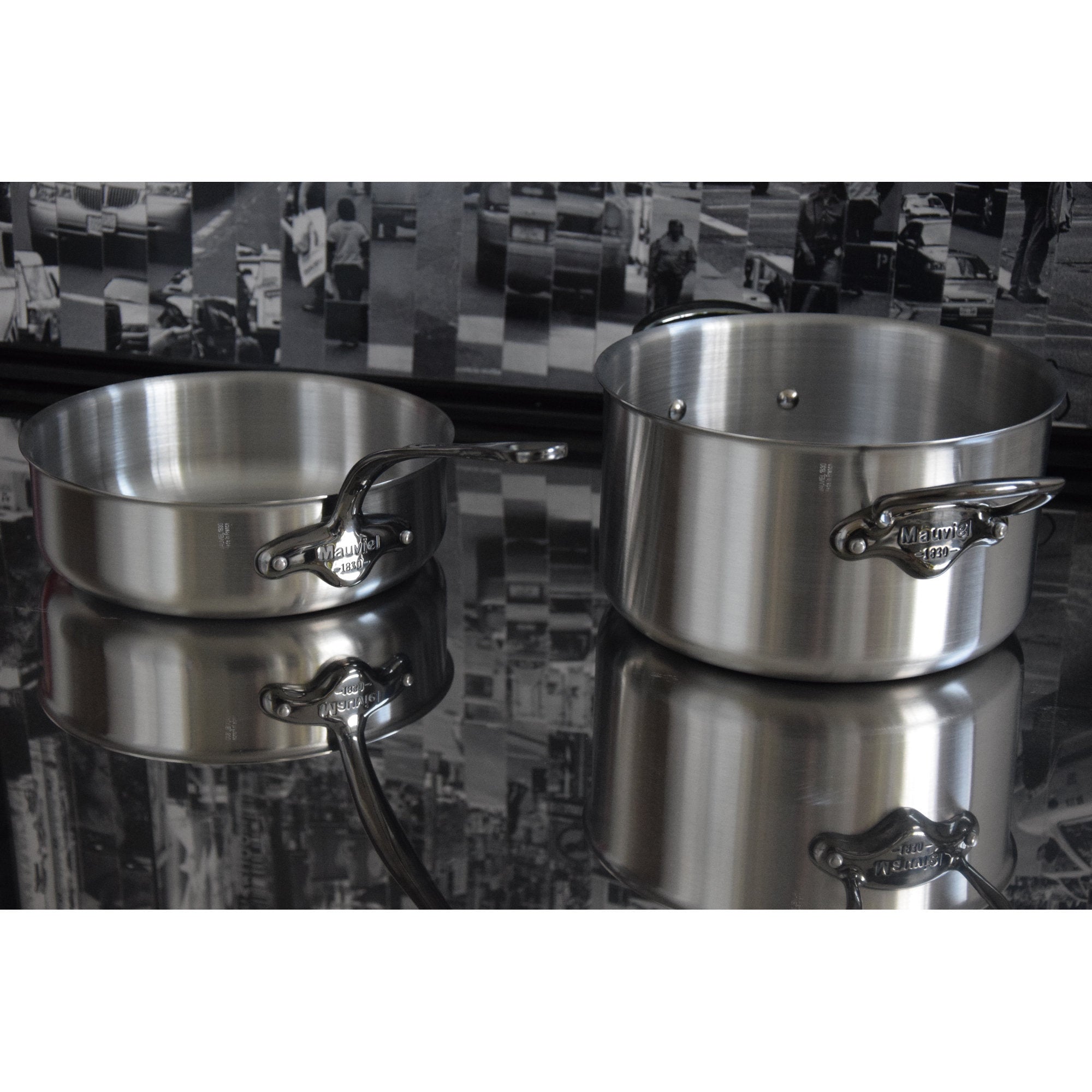 M'URBAN3 24cm stainless steel casserole with lid
