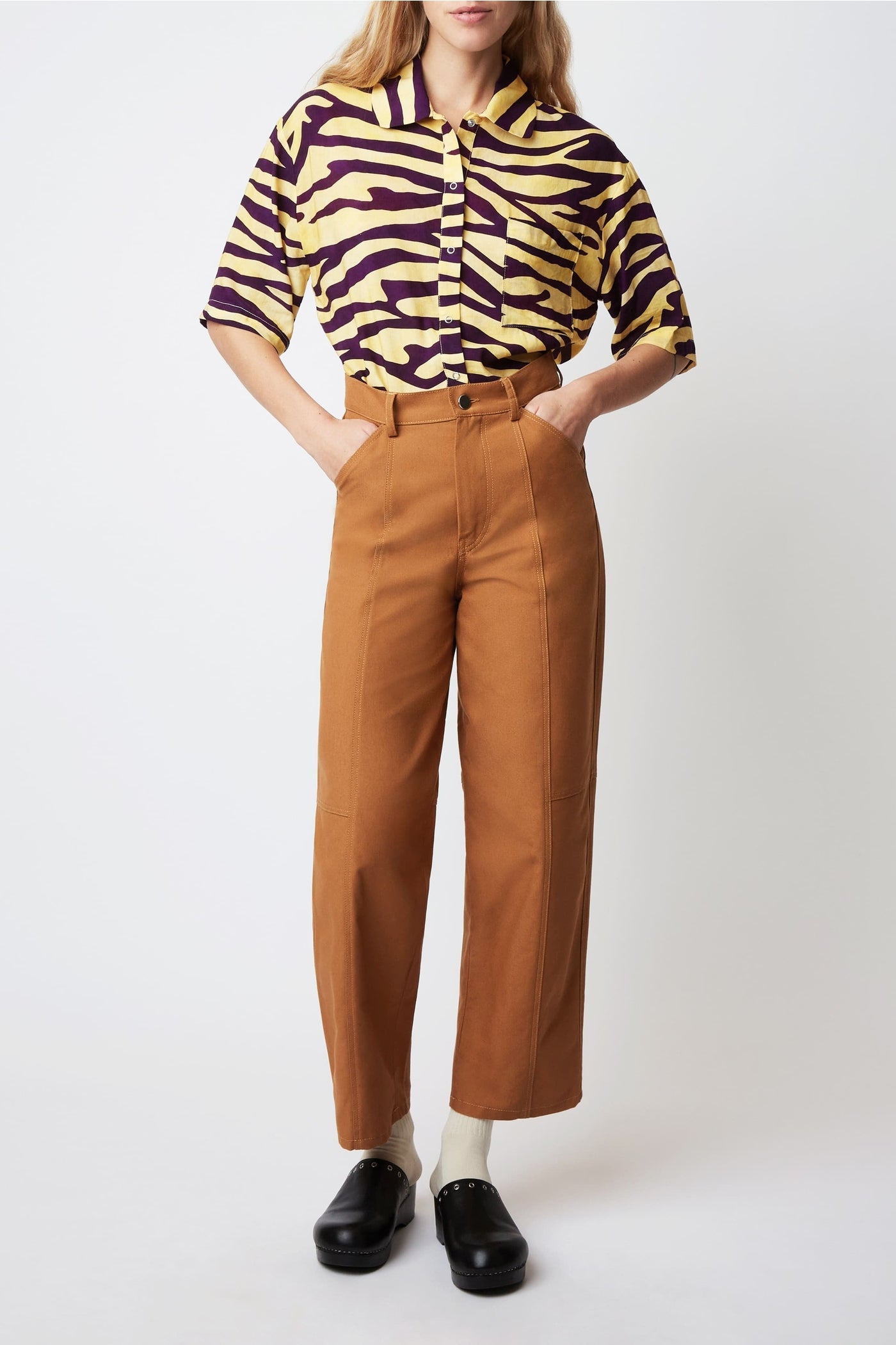 Pantalon Kitten Drugstore - Caramel