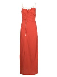 Robe Gaua - Dark Red