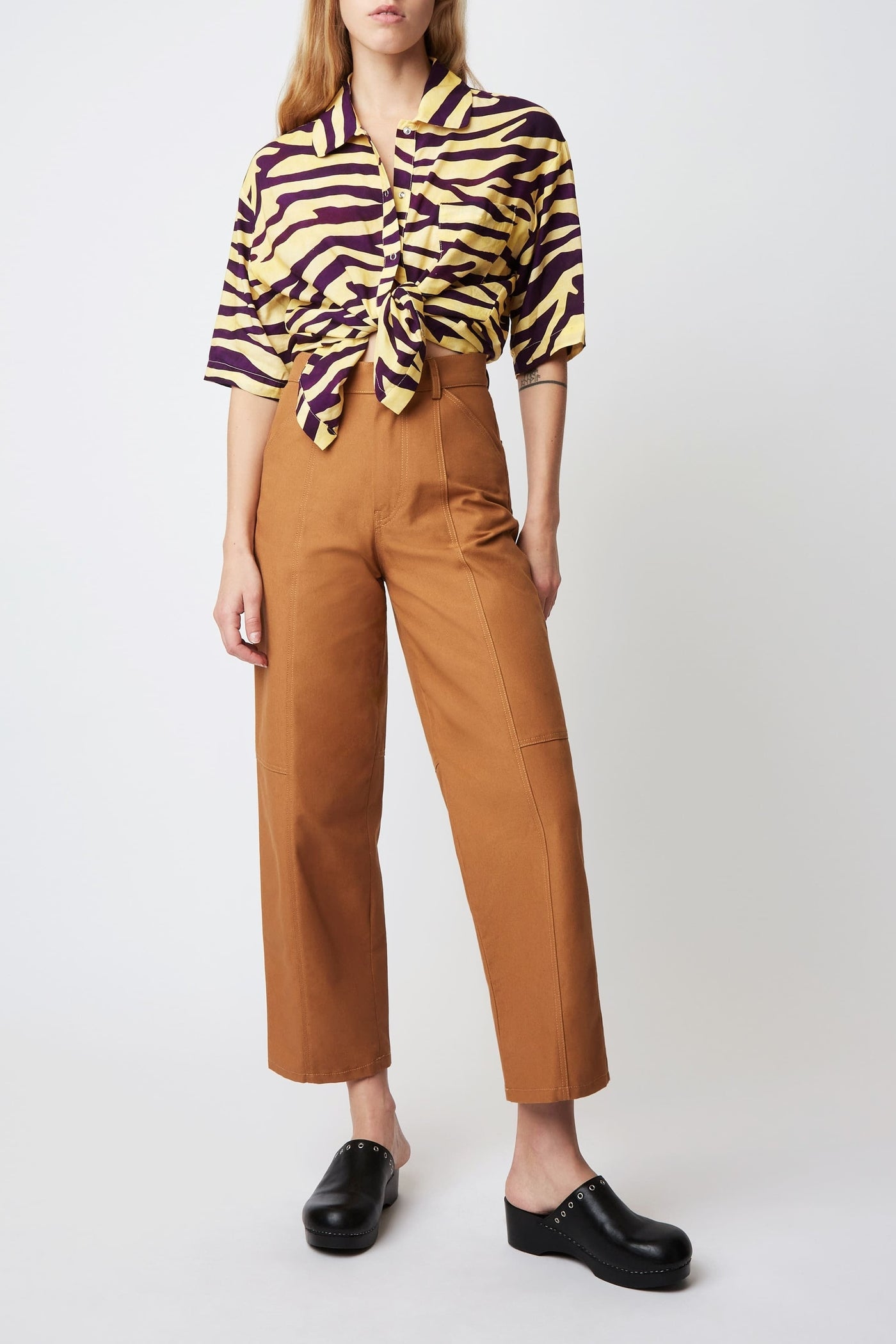 Pantalon Kitten Drugstore - Caramel