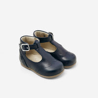3 QTY / MARINE JACADI CHAUSSURES CUIR SULLIVAN