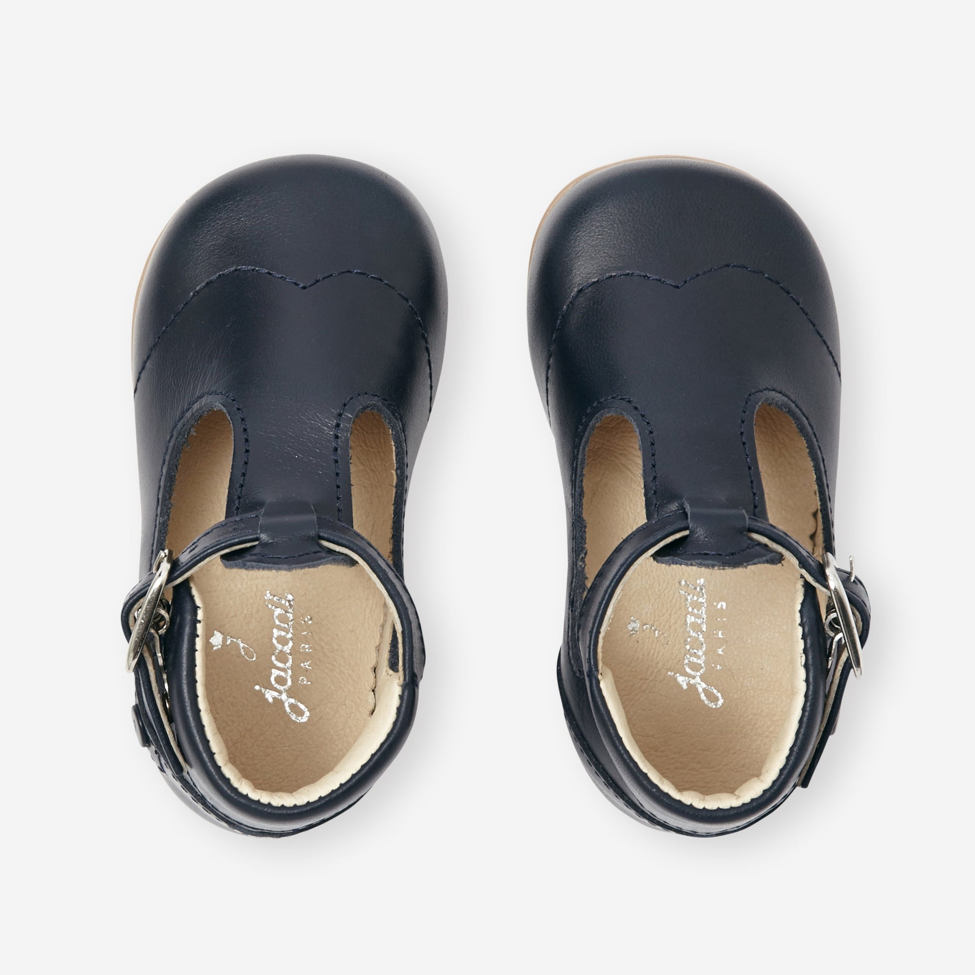 3 QTY / MARINE JACADI CHAUSSURES CUIR SULLIVAN