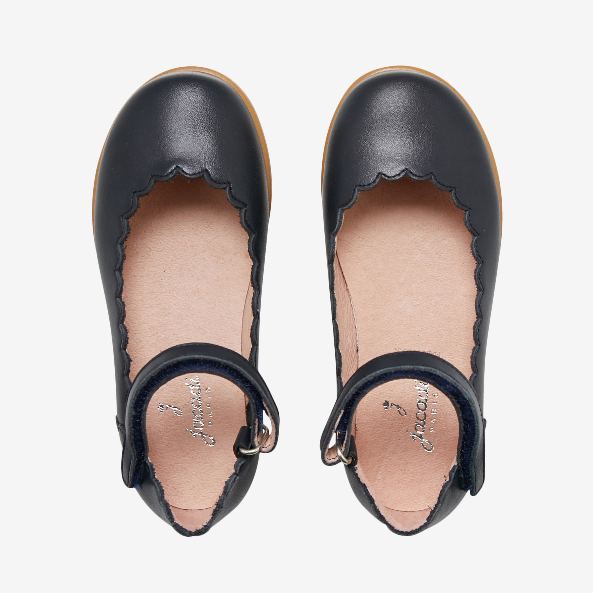 1 QTY / MARINE JACADI CHAUSSURES CUIR SIDONIE