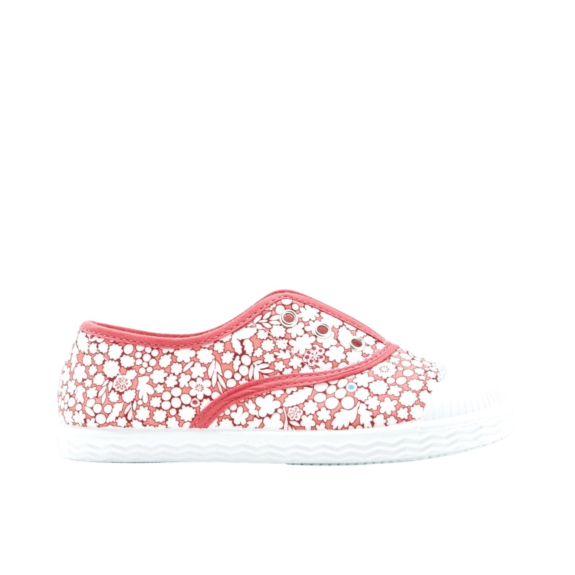 1 QTY / ROSE/MULTICO CHAUSSURES TOILE DIAMANT