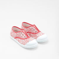 1 QTY / ROSE/MULTICO CHAUSSURES TOILE DIAMANT