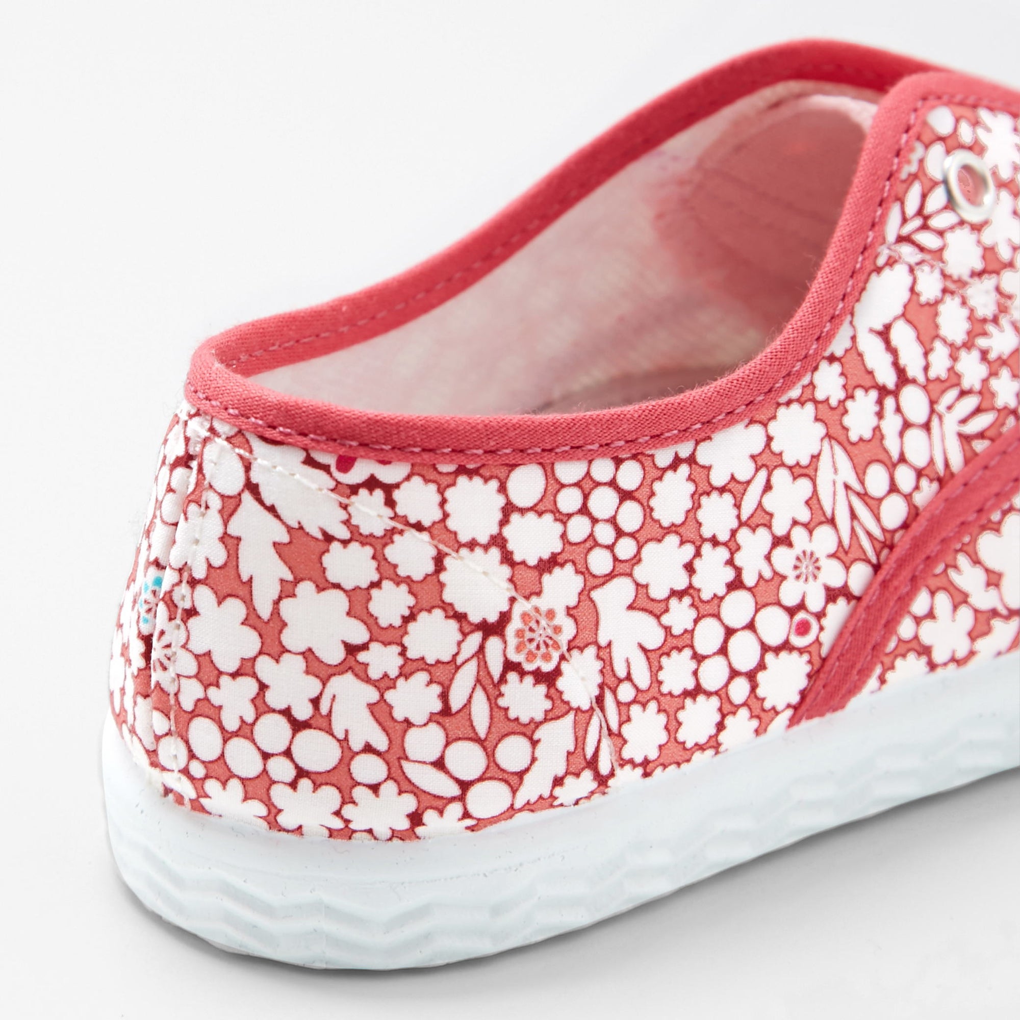 1 QTY / ROSE/MULTICO CHAUSSURES TOILE DIAMANT