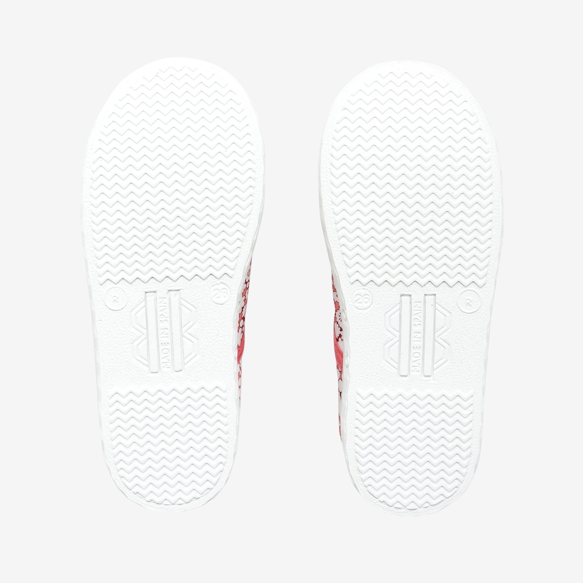 1 QTY / ROSE/MULTICO CHAUSSURES TOILE DIAMANT