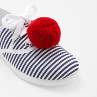 0 QTY / MARINE/BLANC CHAUSSURES TOILE SAISON