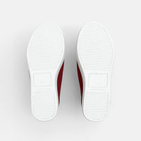 2 QTY / ROUGE VIF CHAUSSURES TOILE SACRIPANT