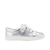 1 QTY / ARGENT CHAUSSURES CUIR SIMONE METAL