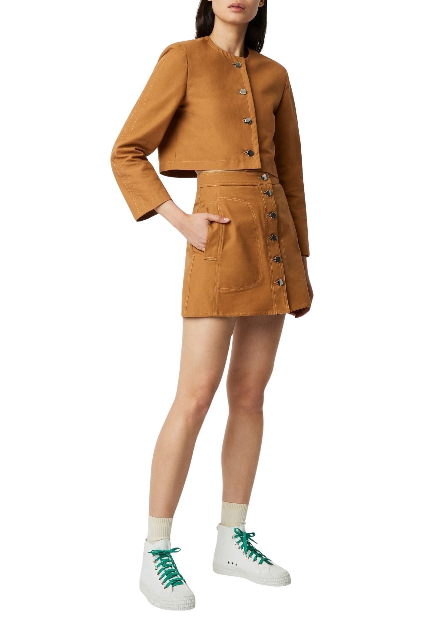 Jupe Simone Drugstore - Caramel