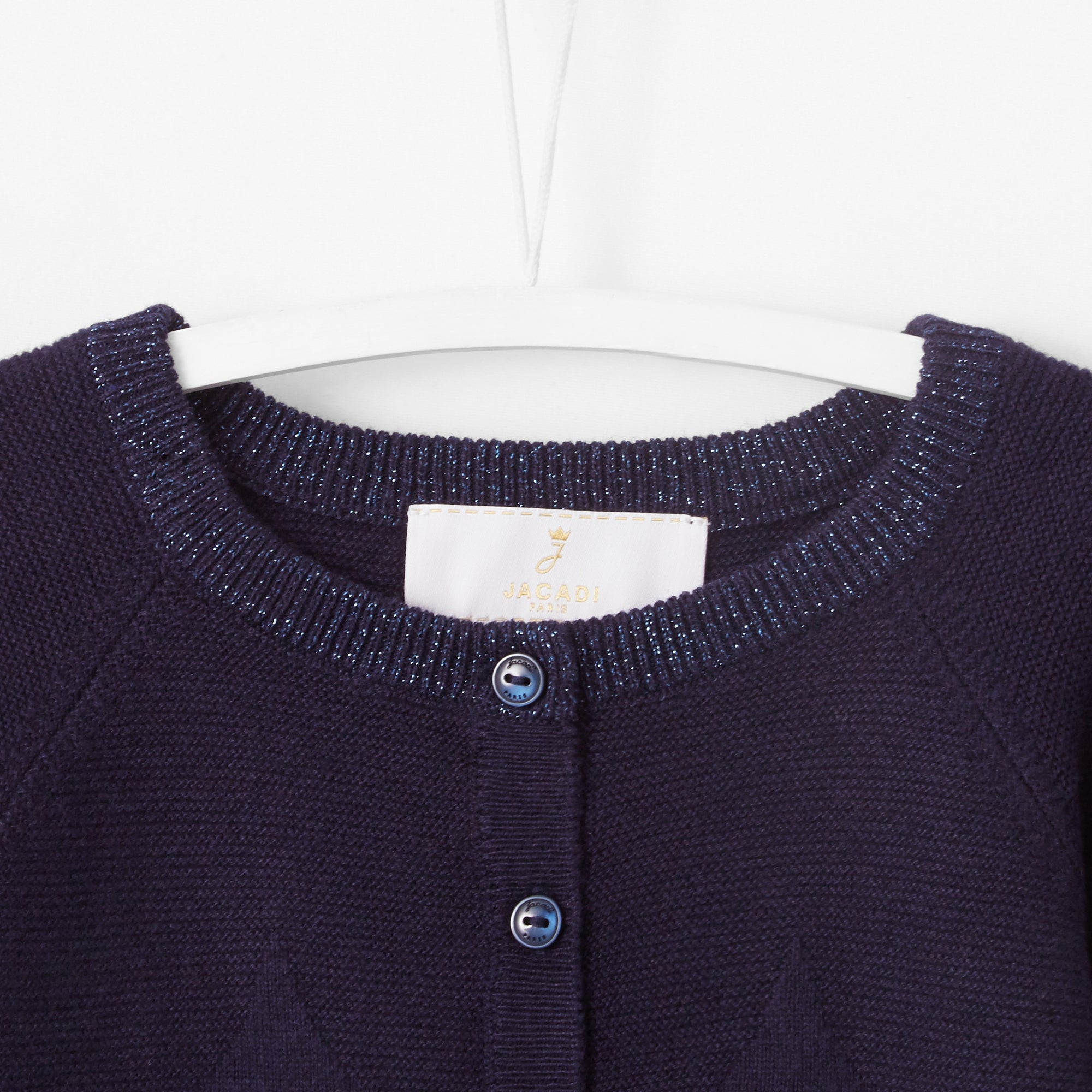 0 QTY / MARINE JACADI PAP GILET / CARDIGAN CELERI