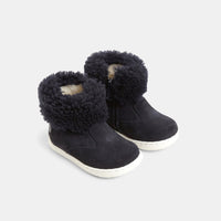 102 QTY / MARINE JACADI CHAUSSURES CUIR LIEVRE