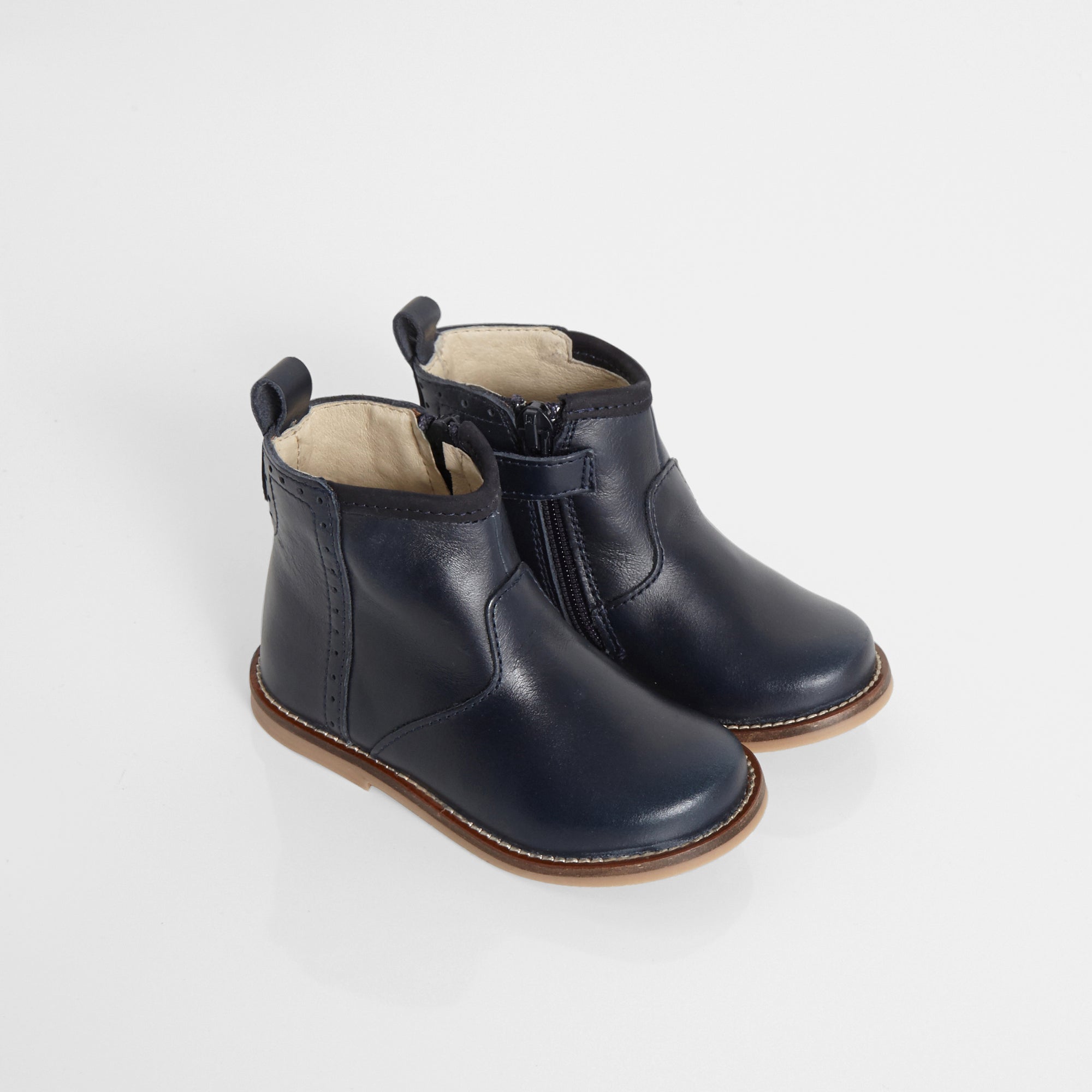 0 QTY / MARINE JACADI CHAUSSURES CUIR LAZARE
