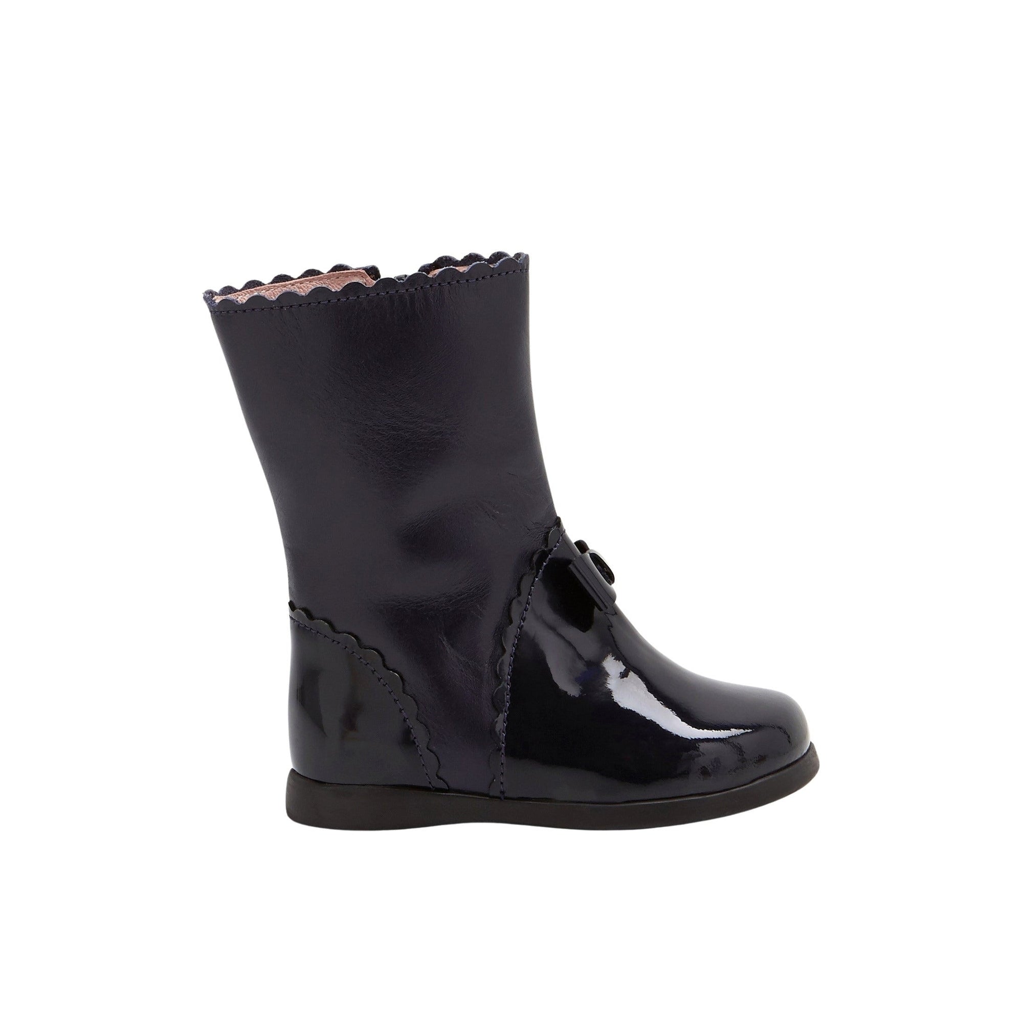 1 QTY / MARINE JACADI CHAUSSURES CUIR CACHOU