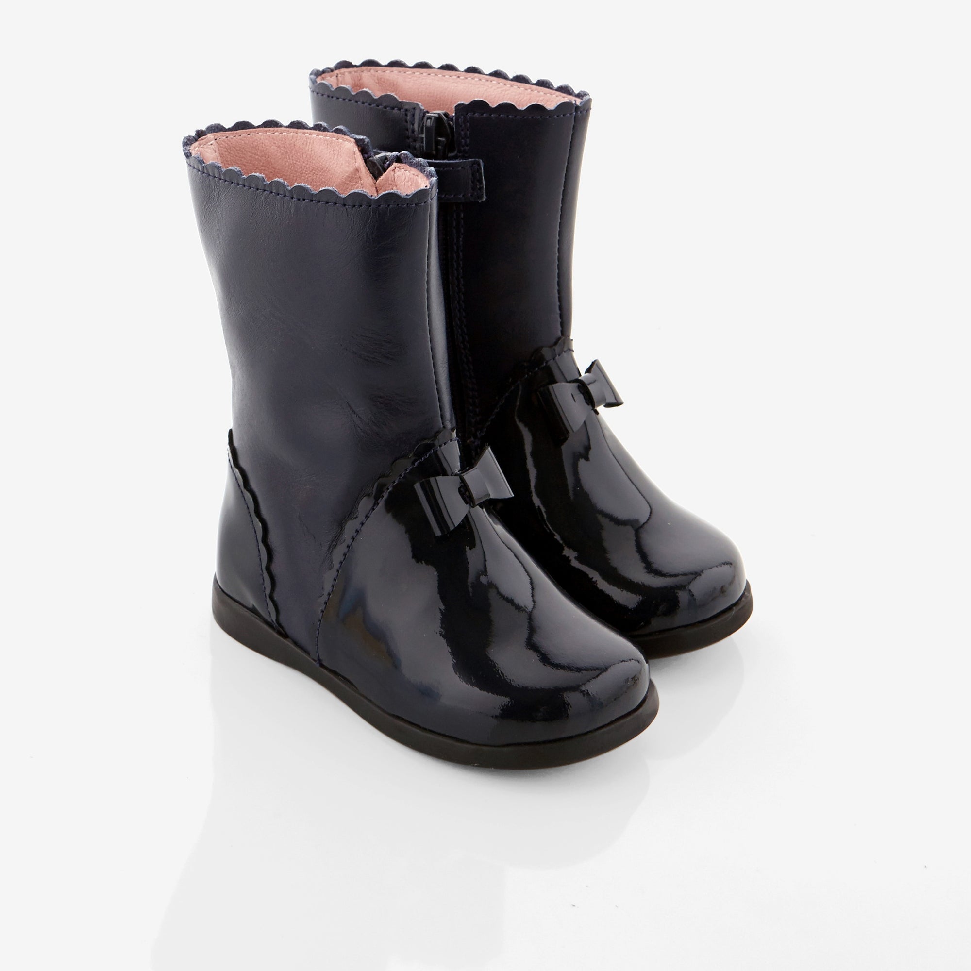 1 QTY / MARINE JACADI CHAUSSURES CUIR CACHOU