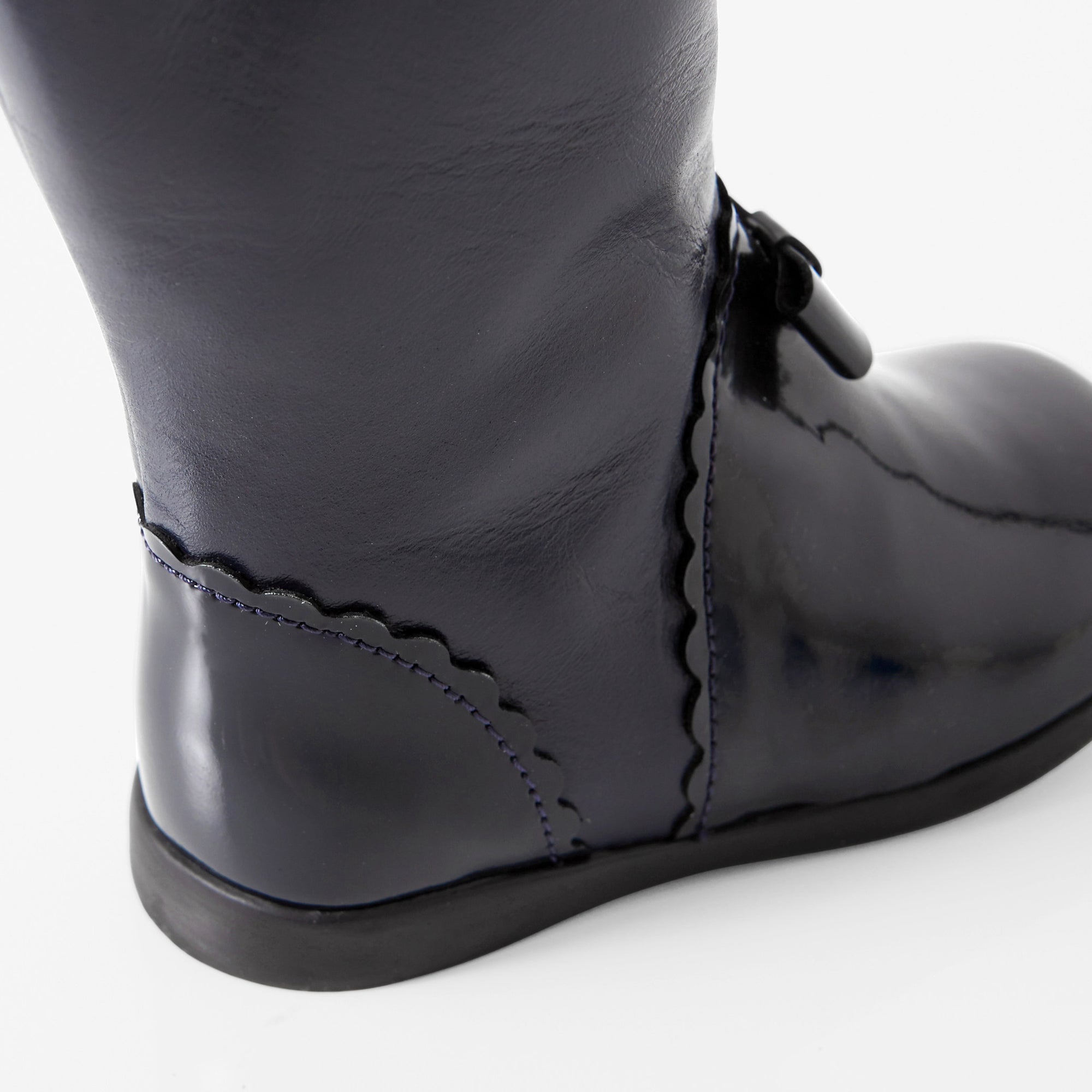 1 QTY / MARINE JACADI CHAUSSURES CUIR CACHOU