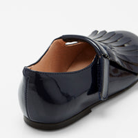 2 QTY / MARINE JACADI CHAUSSURES CUIR LEOPOLDINE