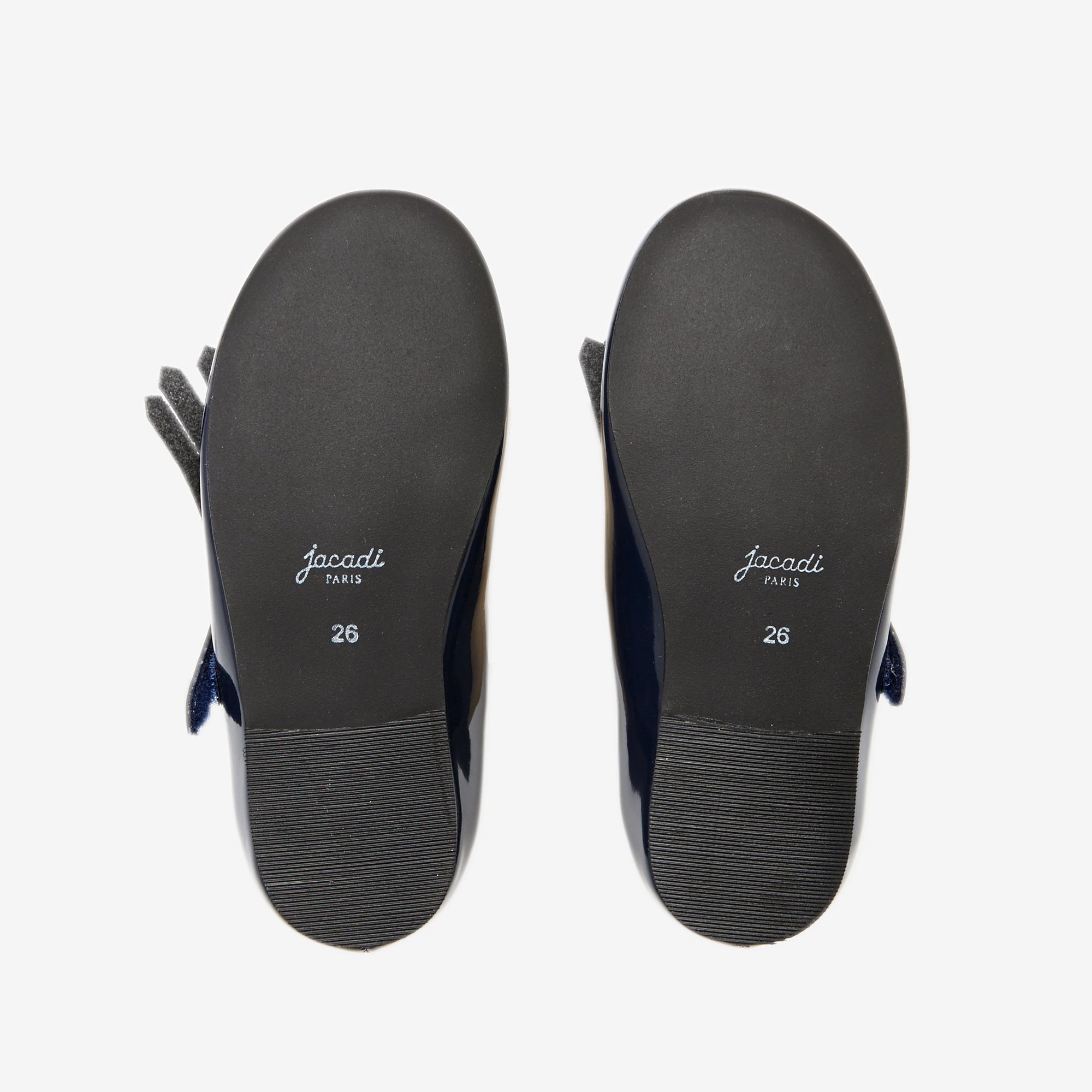 2 QTY / MARINE JACADI CHAUSSURES CUIR LEOPOLDINE