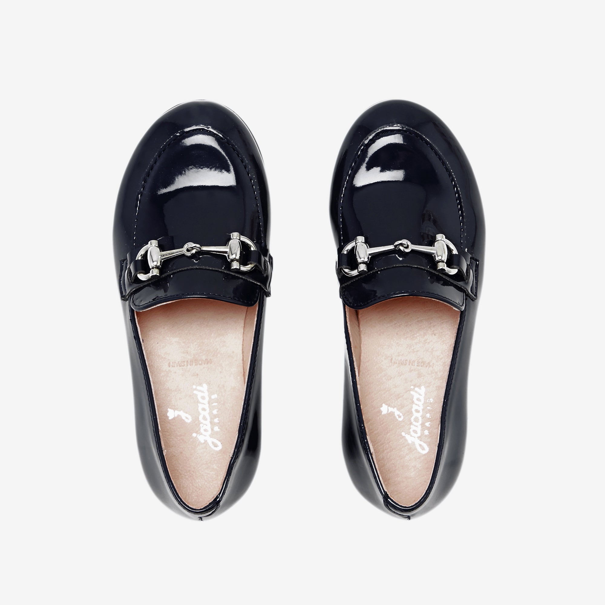 2 QTY / MARINE JACADI CHAUSSURES CUIR CHARLOTTE