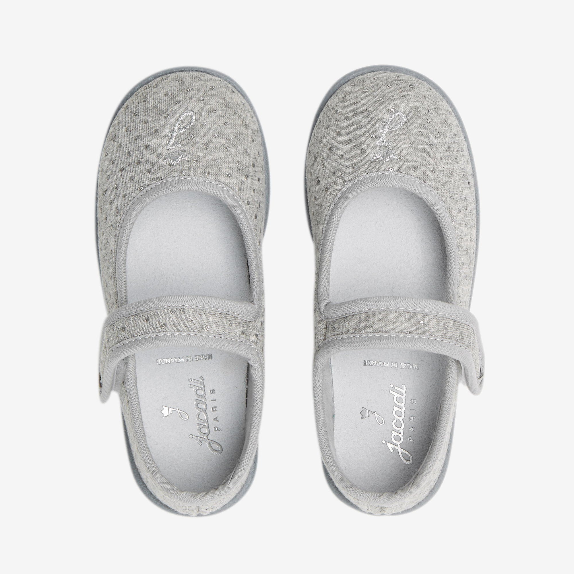 11 QTY / GRIS CHINE  CHAUSSURES TOILE CAMOMILLE