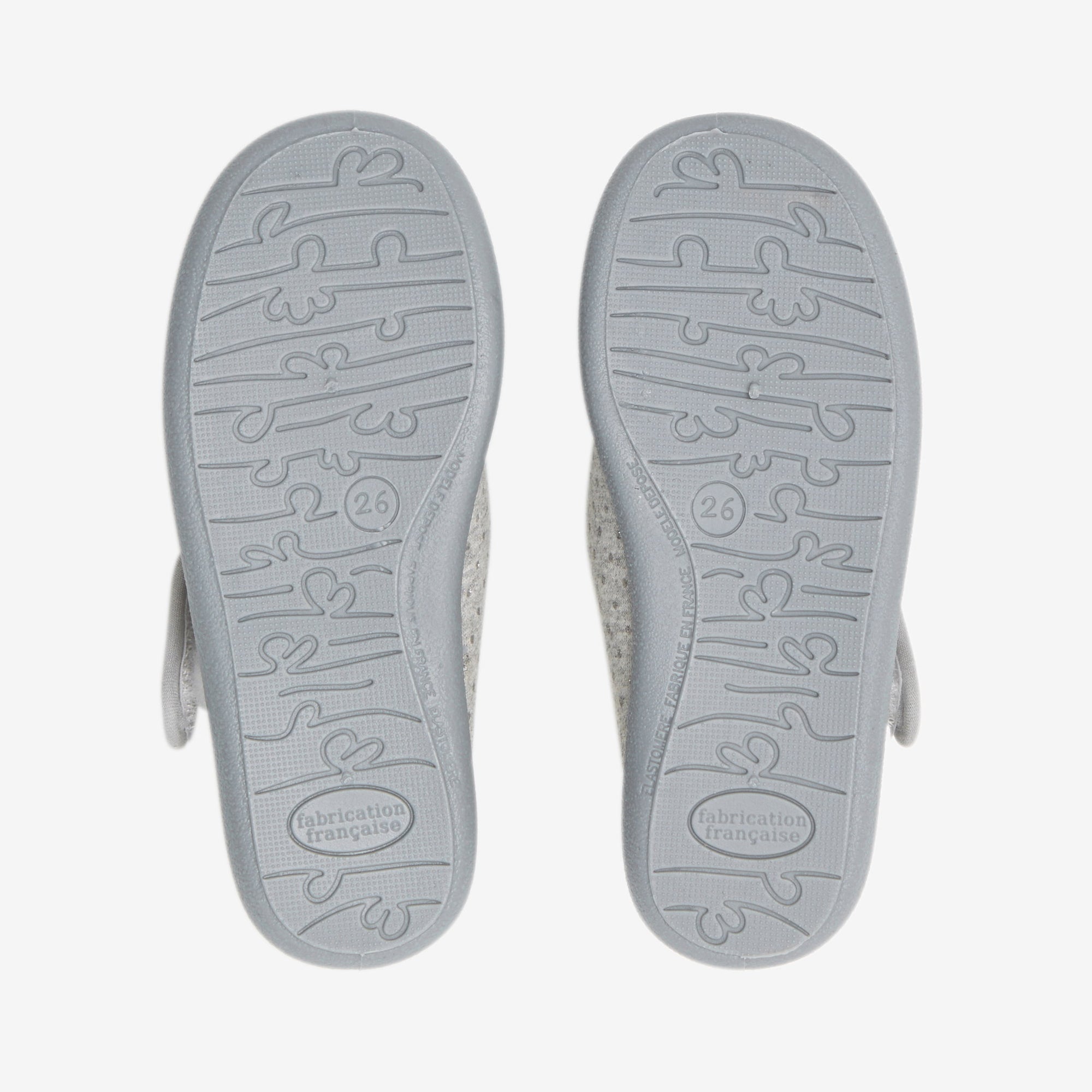 11 QTY / GRIS CHINE  CHAUSSURES TOILE CAMOMILLE