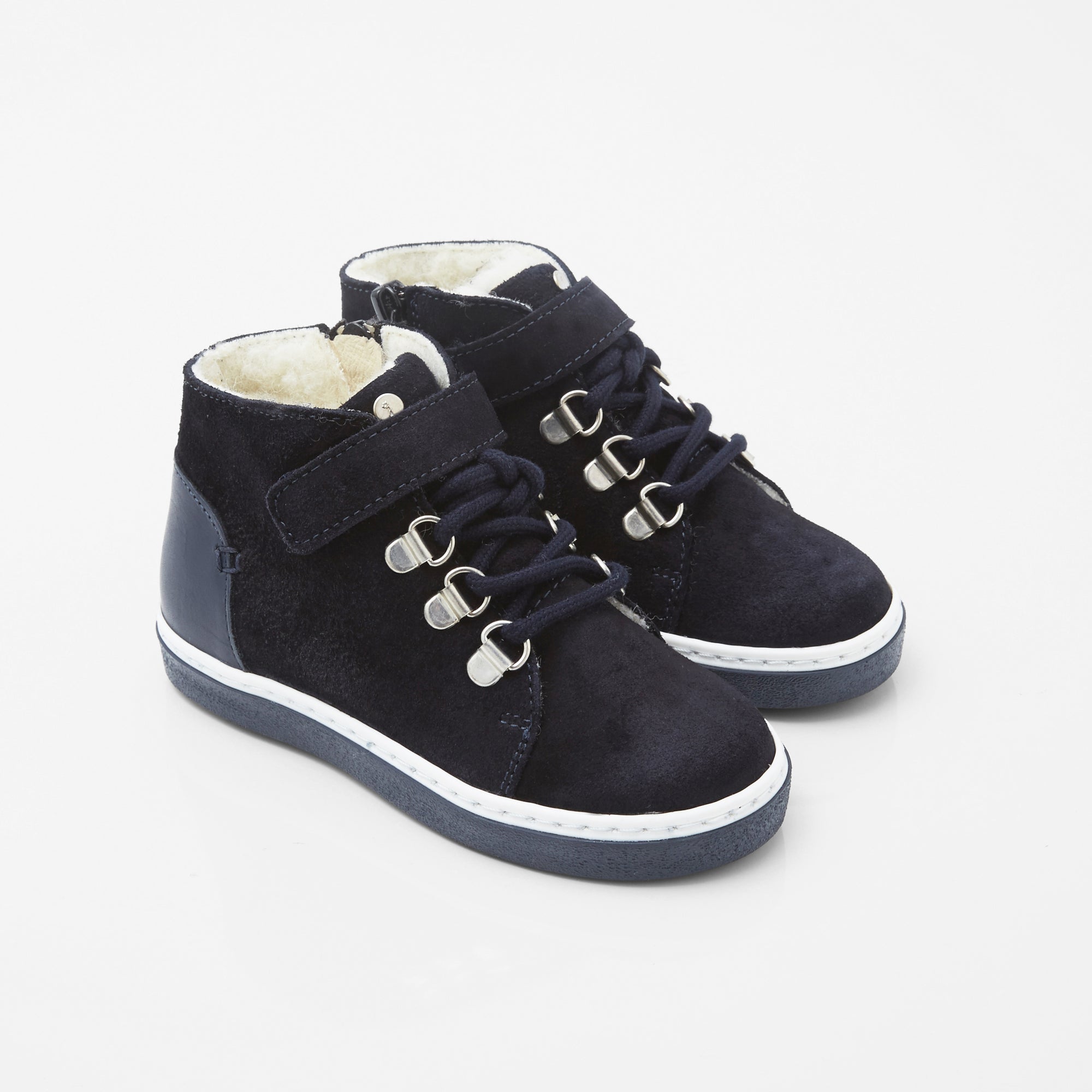 2 QTY / MARINE JACADI CHAUSSURES CUIR CHALET