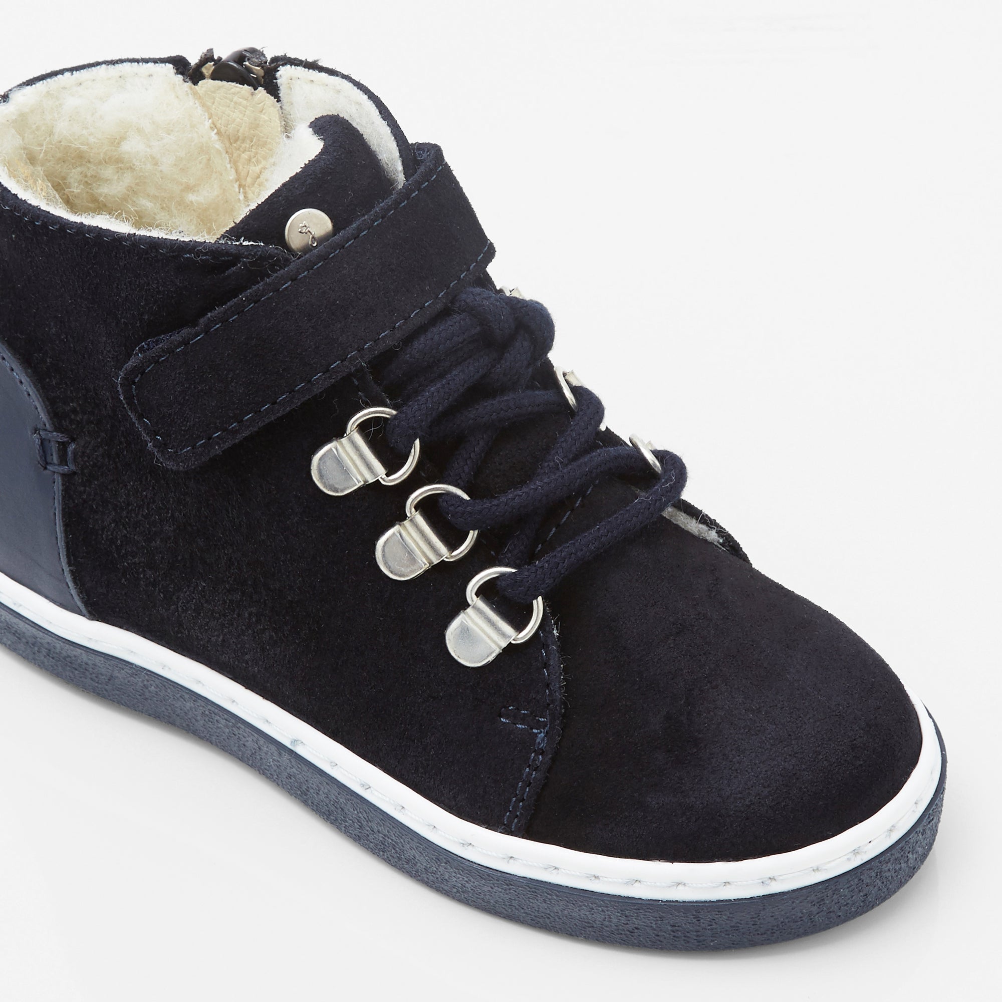 2 QTY / MARINE JACADI CHAUSSURES CUIR CHALET