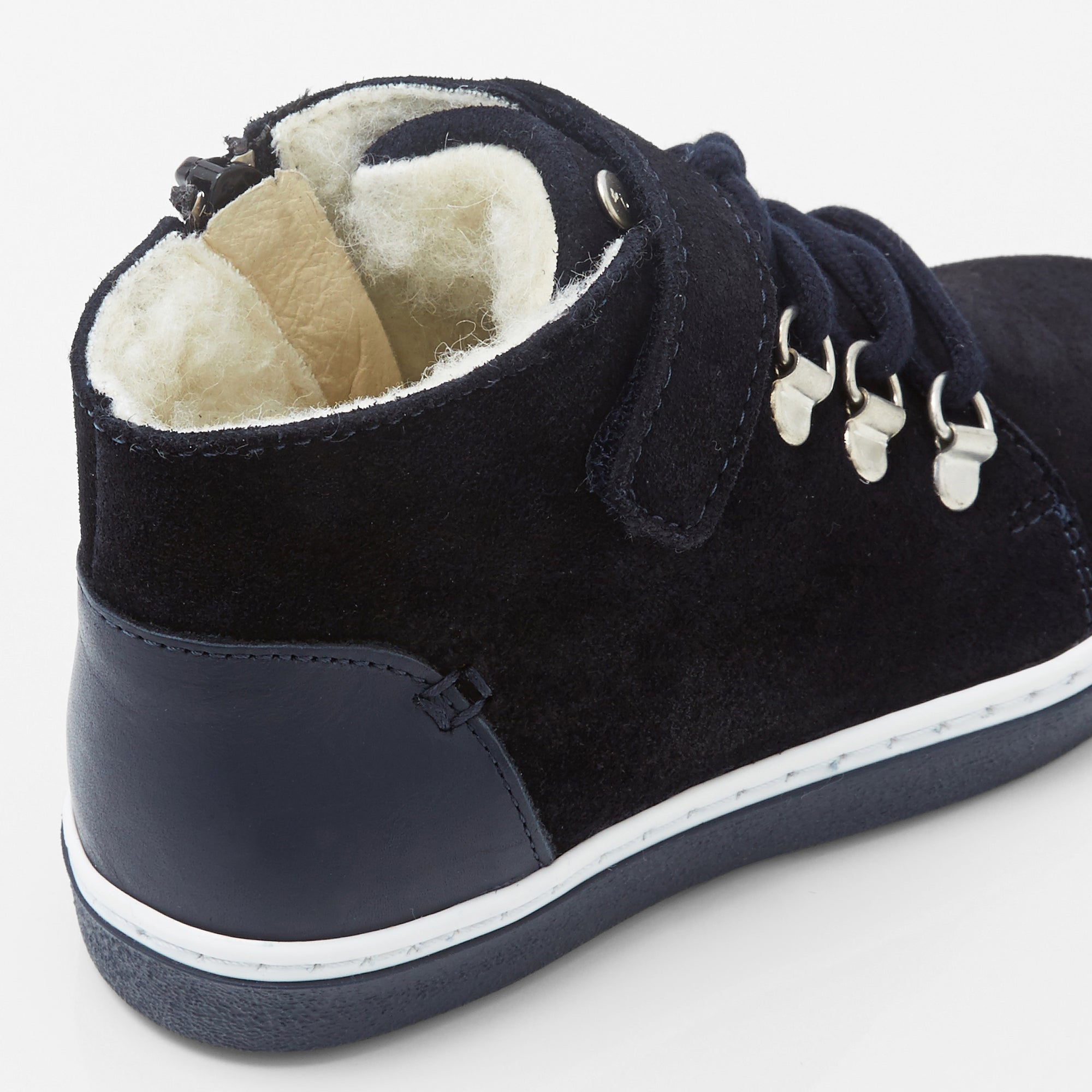 2 QTY / MARINE JACADI CHAUSSURES CUIR CHALET