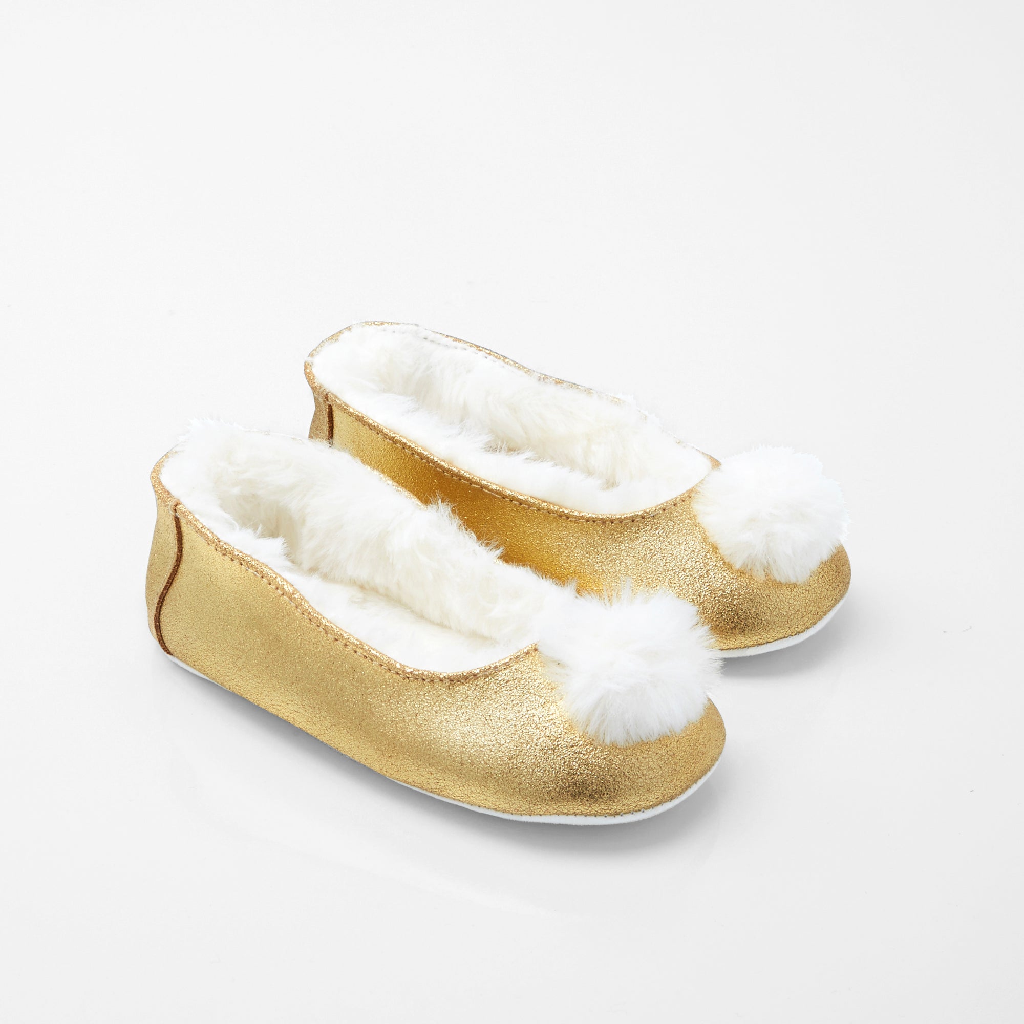 2 QTY / OR CHAUSSURES TOILE CINTILLE