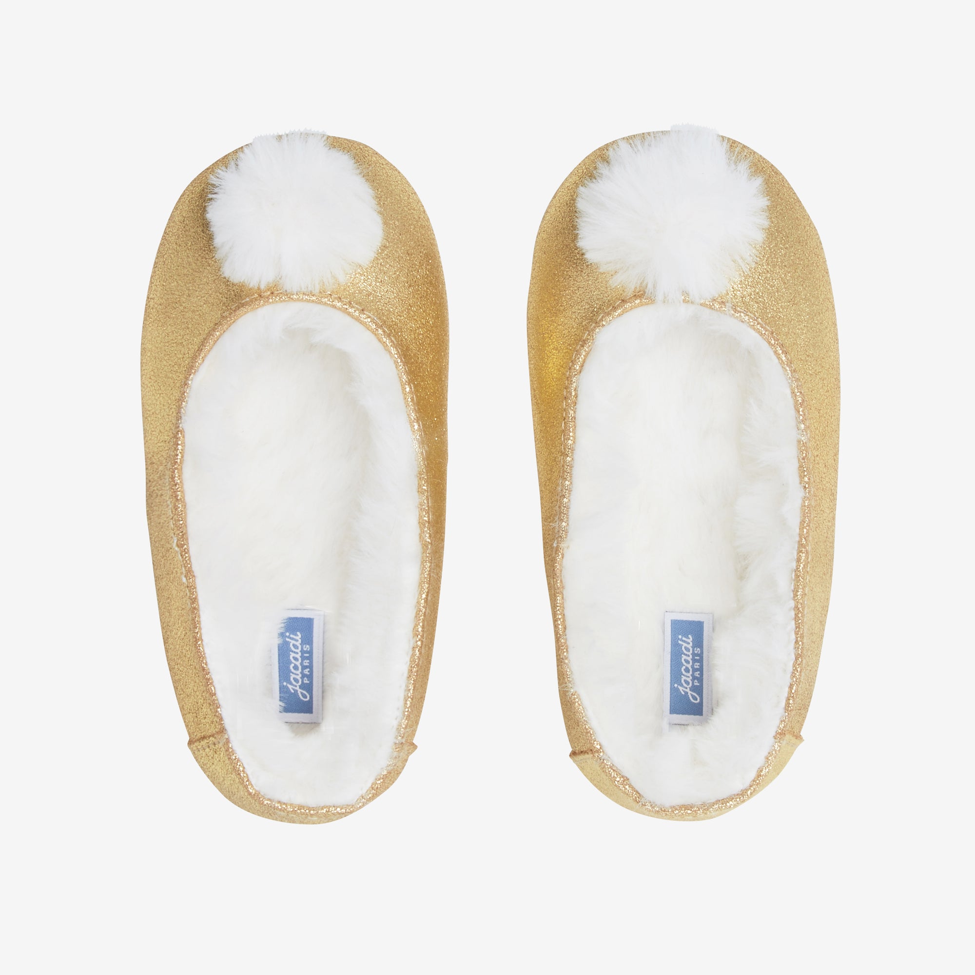 2 QTY / OR CHAUSSURES TOILE CINTILLE