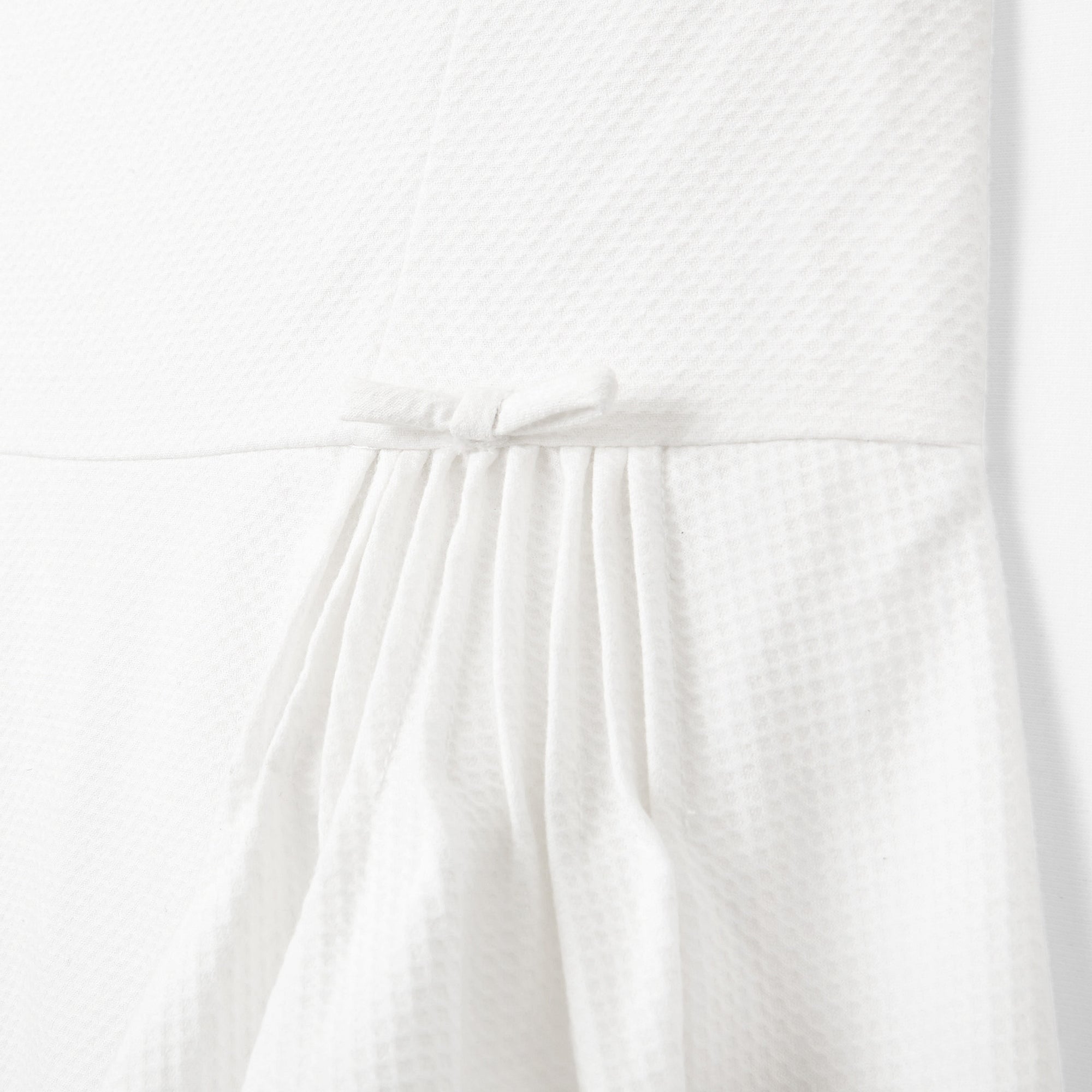 0 QTY / BLANC JACADI PAP ROBE FLISS