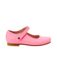 1 QTY / ROSE JACADI CHAUSSURES CUIR DANELLE VERNIS