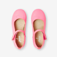 1 QTY / ROSE JACADI CHAUSSURES CUIR DANELLE VERNIS