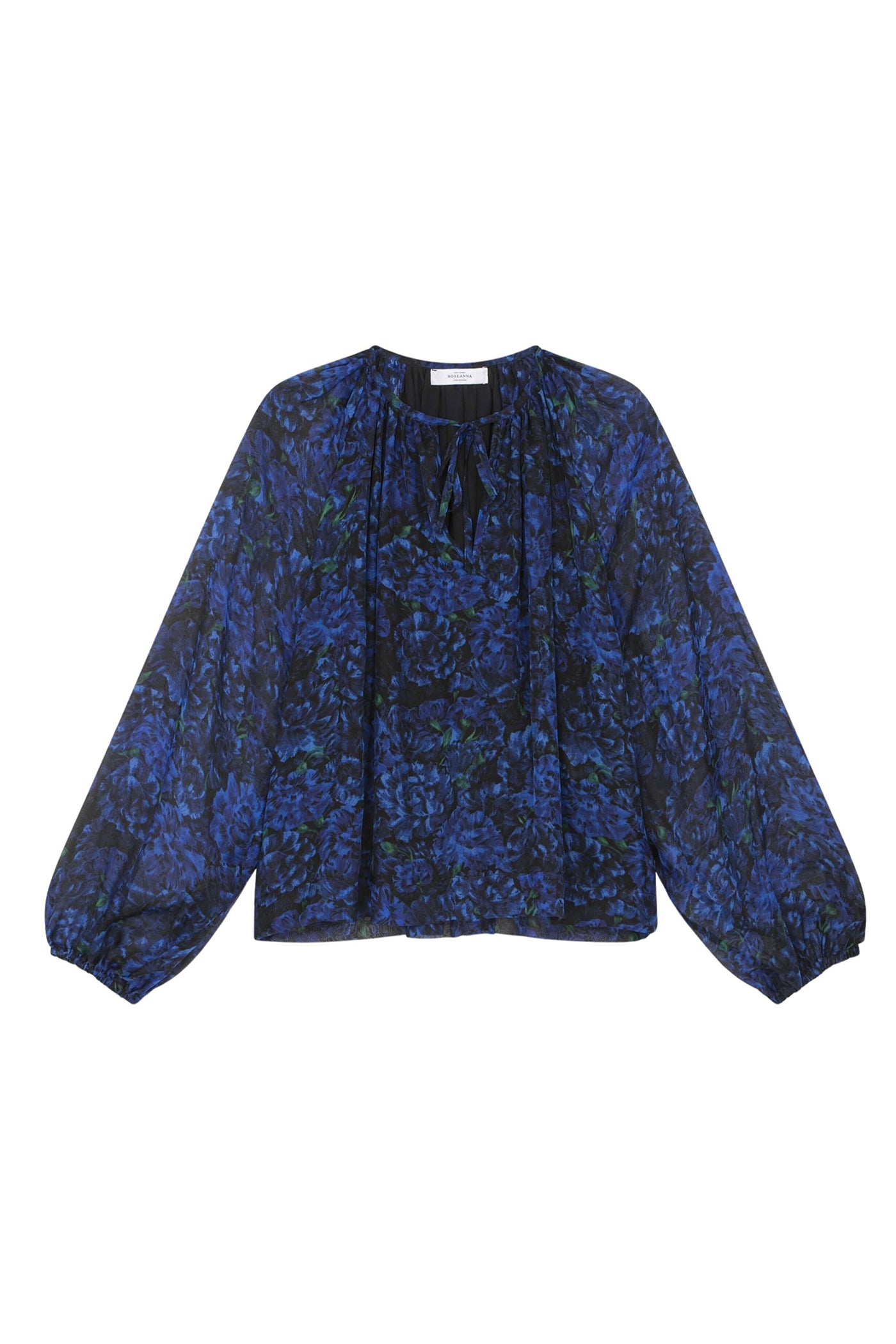 Blouse Twins Muse en soie - Nuit