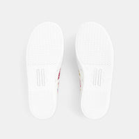 32 QTY / ROSE/MULTICO CHAUSSURES TOILE DIAMANT