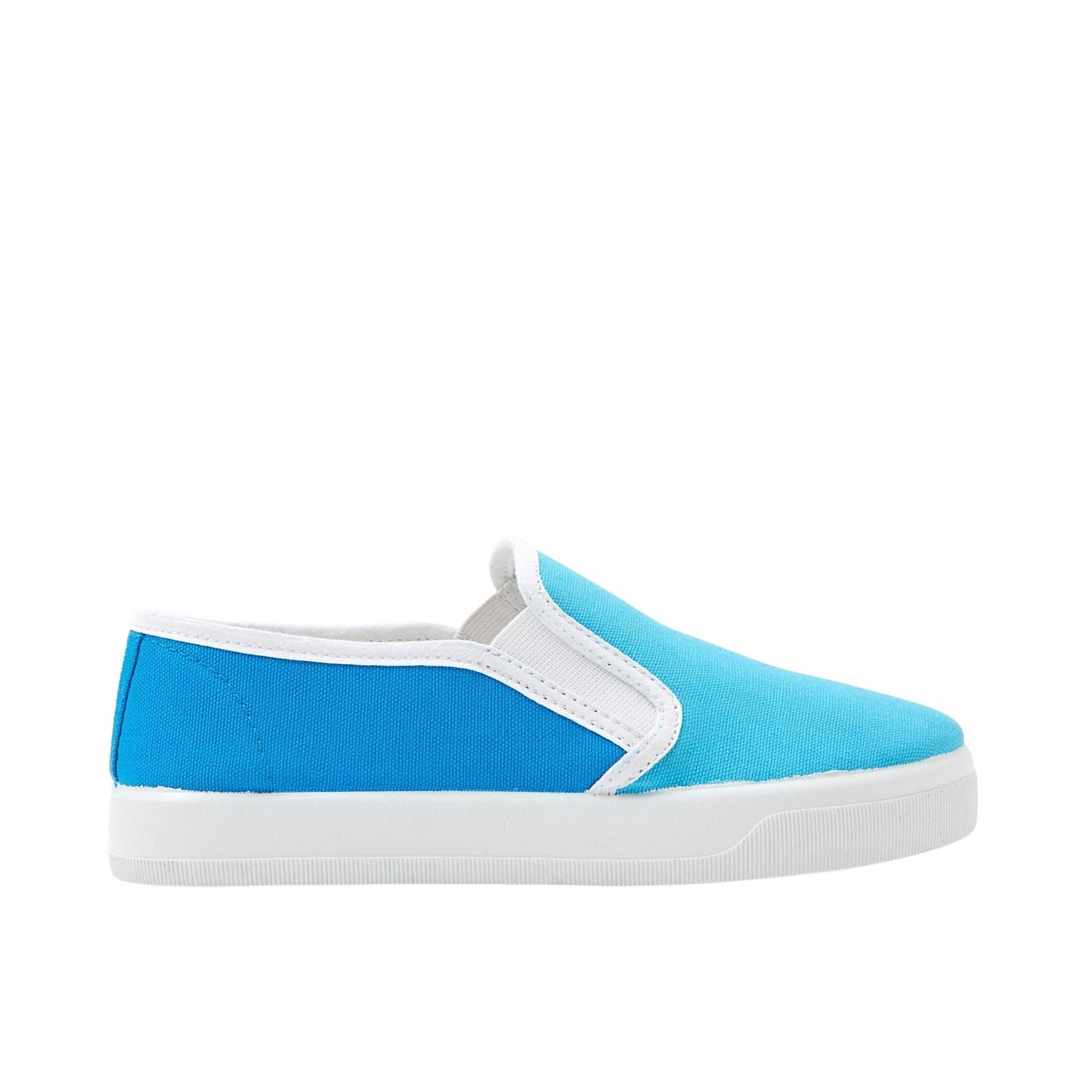 5 QTY / BLEU TURQUOISE CHAUSSURES TOILE DEFI