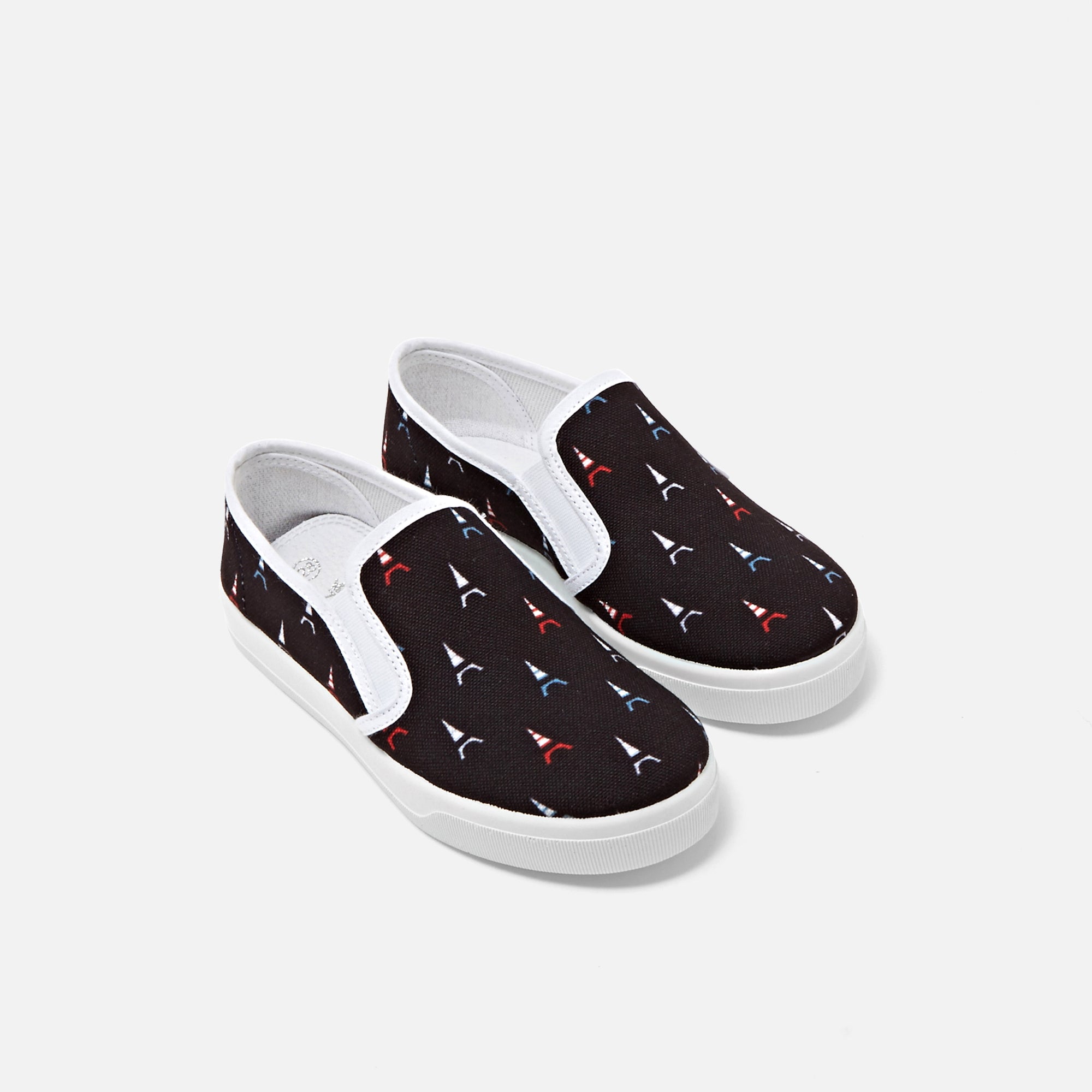 0 QTY / MARINE/MULTICO CHAUSSURES TOILE DEFI