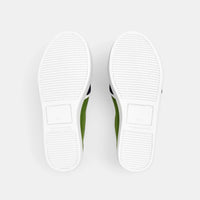 0 QTY / MARINE/VERT CHAUSSURES TOILE DEFI