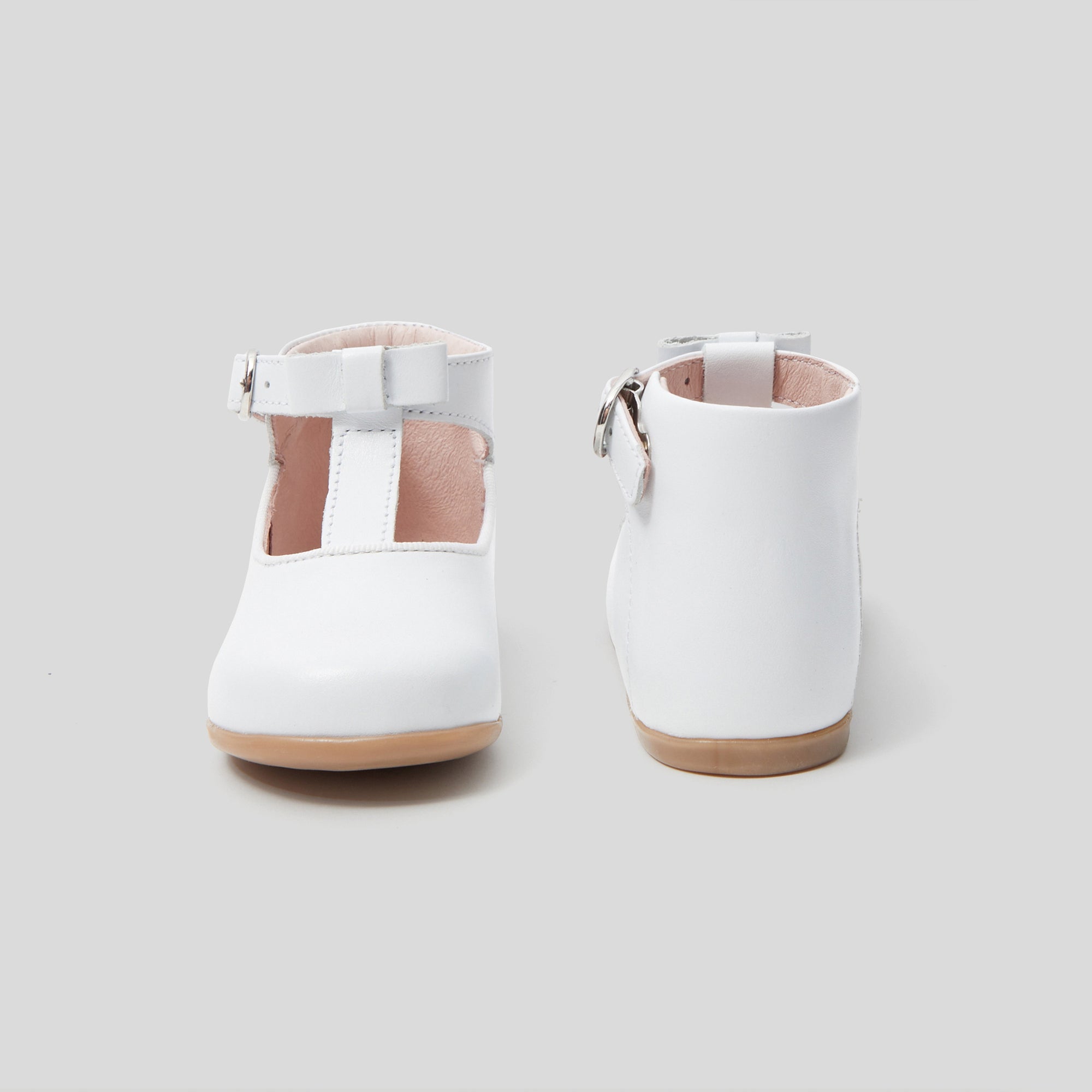 12 QTY / BLANC JACADI CHAUSSURES CUIR MANELLE