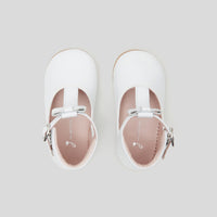 12 QTY / BLANC JACADI CHAUSSURES CUIR MANELLE