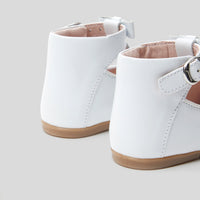 12 QTY / BLANC JACADI CHAUSSURES CUIR MANELLE