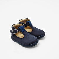1 QTY / MARINE JACADI CHAUSSURES CUIR MANEGE